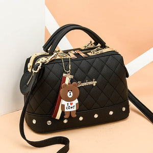 2019 spring and summer trend new style Korean fashion handbags shoulder bag one shoulder crossbody bag fogang 25X13X16cm