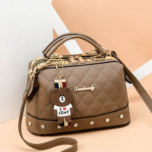 2019 spring and summer trend new style Korean fashion handbags shoulder bag one shoulder crossbody bag fogang 25X13X16cm